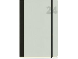 Ημερολόγιο ημερήσιο The Writing Fields Adventure 3070 14x21cm 2024 με λάστιχο flexbook ανάγλυφο εξώφυλλο Ice